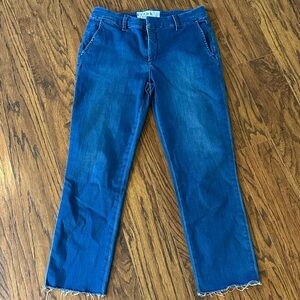 Frank & Eileen Blue Ankle Cropped Jeans